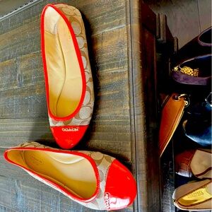 Coach Ballet Shoes Size 8